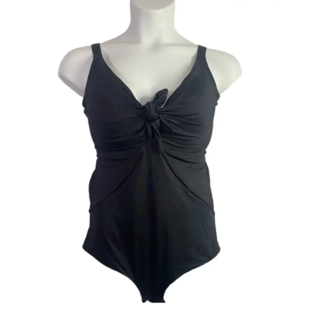 CITY CHIC Black Rhodes One Piece Swimsuit Padded Underwire SKU0814